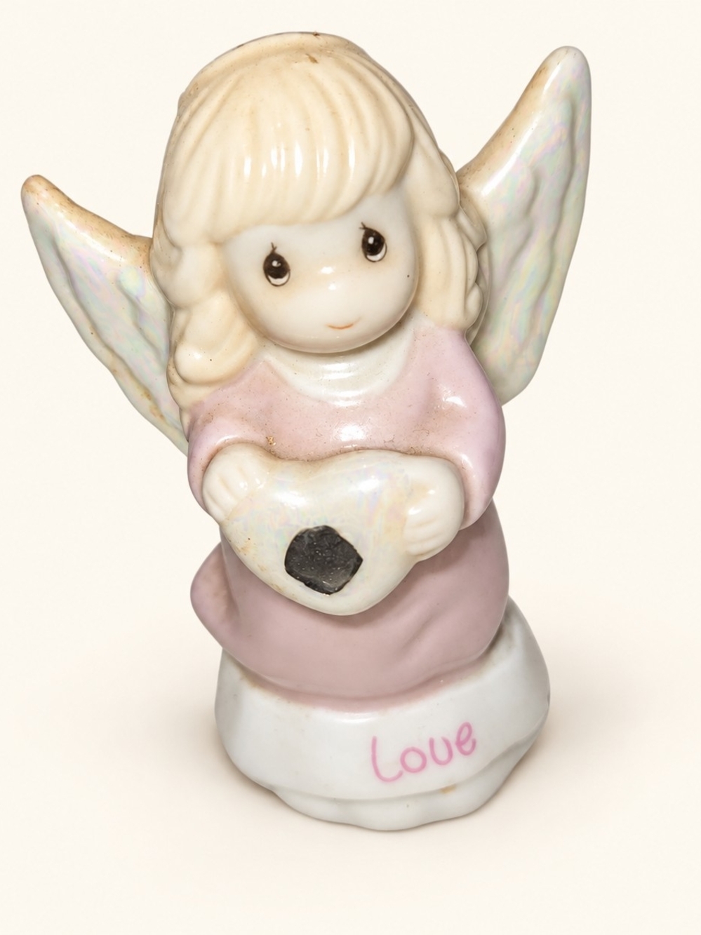 2003 Precious Moments Love Angel Pink Figurine